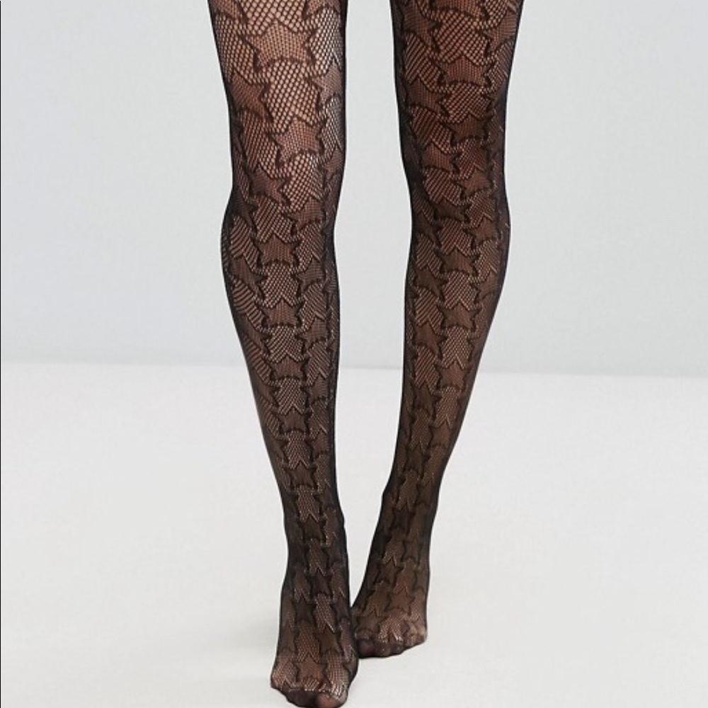 ASOS Star fishnet stockings